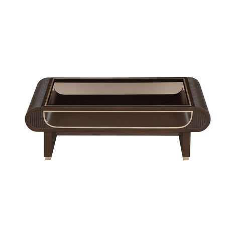 West Kensington Medium Espresso Cocktail Table from Michael Amini - Luna Furniture