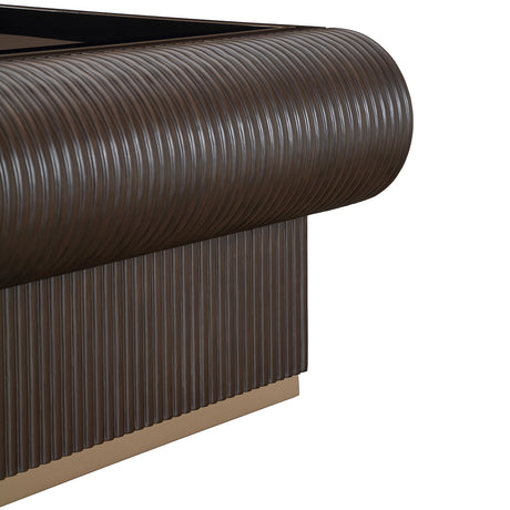 West Kensington Medium Espresso Cocktail Table from Michael Amini - Luna Furniture