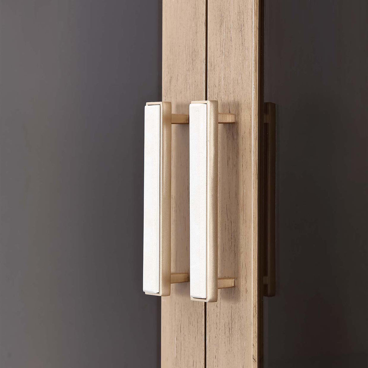 West Kensington - Caramel Sea Salt Caramel Display Cabinet from Michael Amini - Luna Furniture