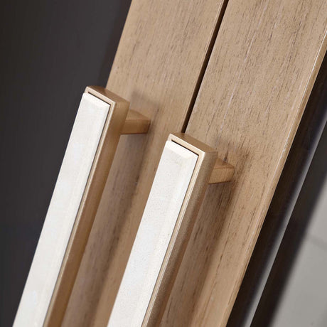 West Kensington - Caramel Sea Salt Caramel Display Cabinet from Michael Amini - Luna Furniture