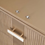 West Kensington - Caramel Sea Salt Caramel Display Cabinet from Michael Amini - Luna Furniture