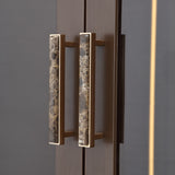 West Kensington Medium Espresso Display Cabinet from Michael Amini - Luna Furniture