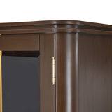 West Kensington Medium Espresso Display Cabinet from Michael Amini - Luna Furniture