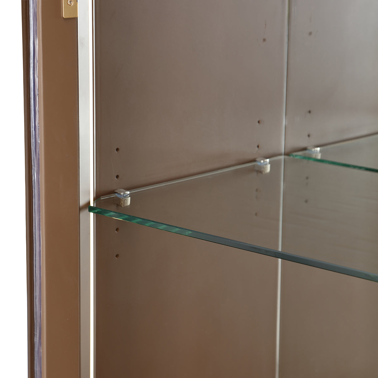 West Kensington Medium Espresso Display Cabinet from Michael Amini - Luna Furniture