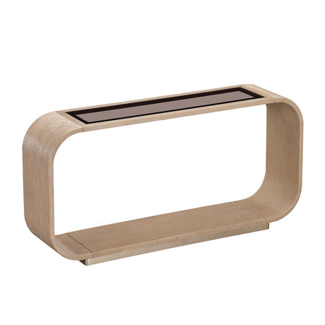 West Kensington - Caramel Sea Salt Caramel Console Table from Michael Amini - Luna Furniture