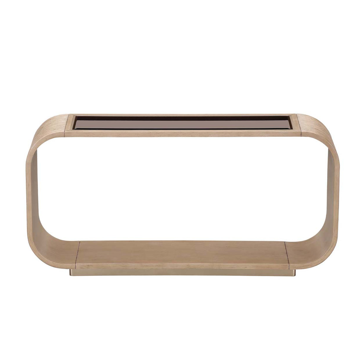 West Kensington - Caramel Sea Salt Caramel Console Table from Michael Amini - Luna Furniture