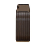 West Kensington Medium Espresso Console Table from Michael Amini - Luna Furniture