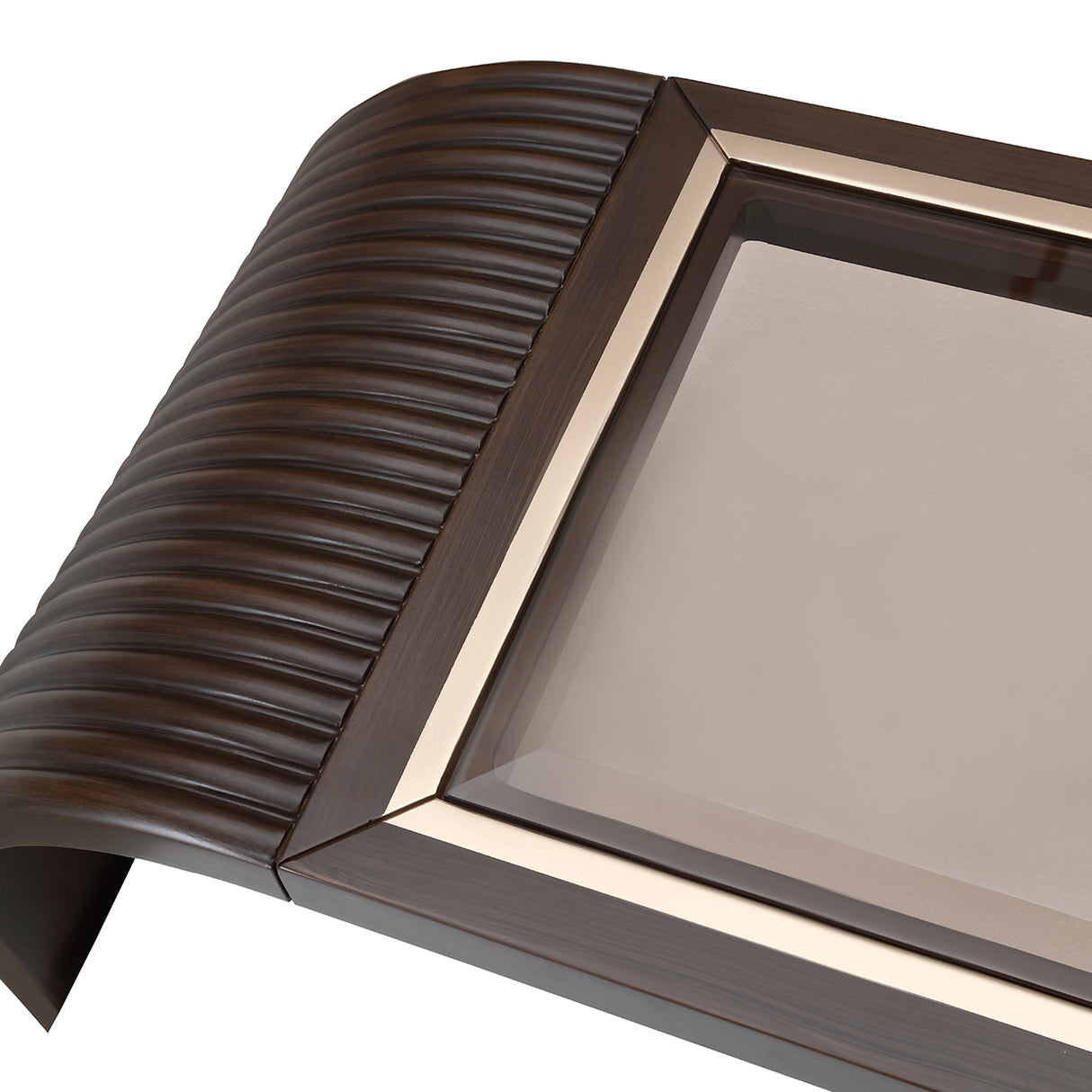 West Kensington Medium Espresso Console Table from Michael Amini - Luna Furniture