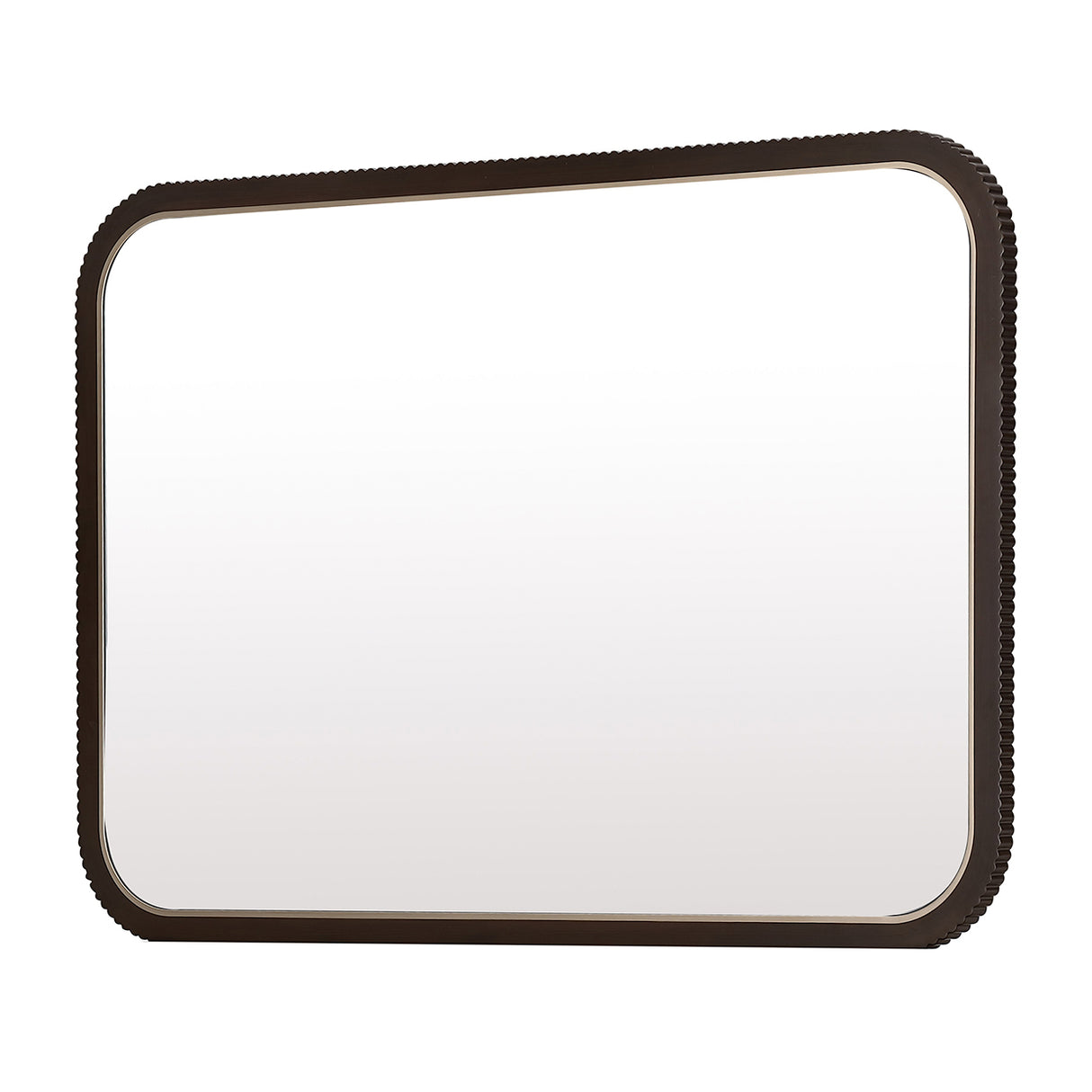 West Kensington Medium Espresso Wall Mirror from Michael Amini - Luna Furniture