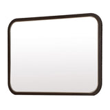West Kensington Medium Espresso Wall Mirror from Michael Amini - Luna Furniture