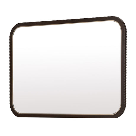 West Kensington Medium Espresso Wall Mirror from Michael Amini - Luna Furniture