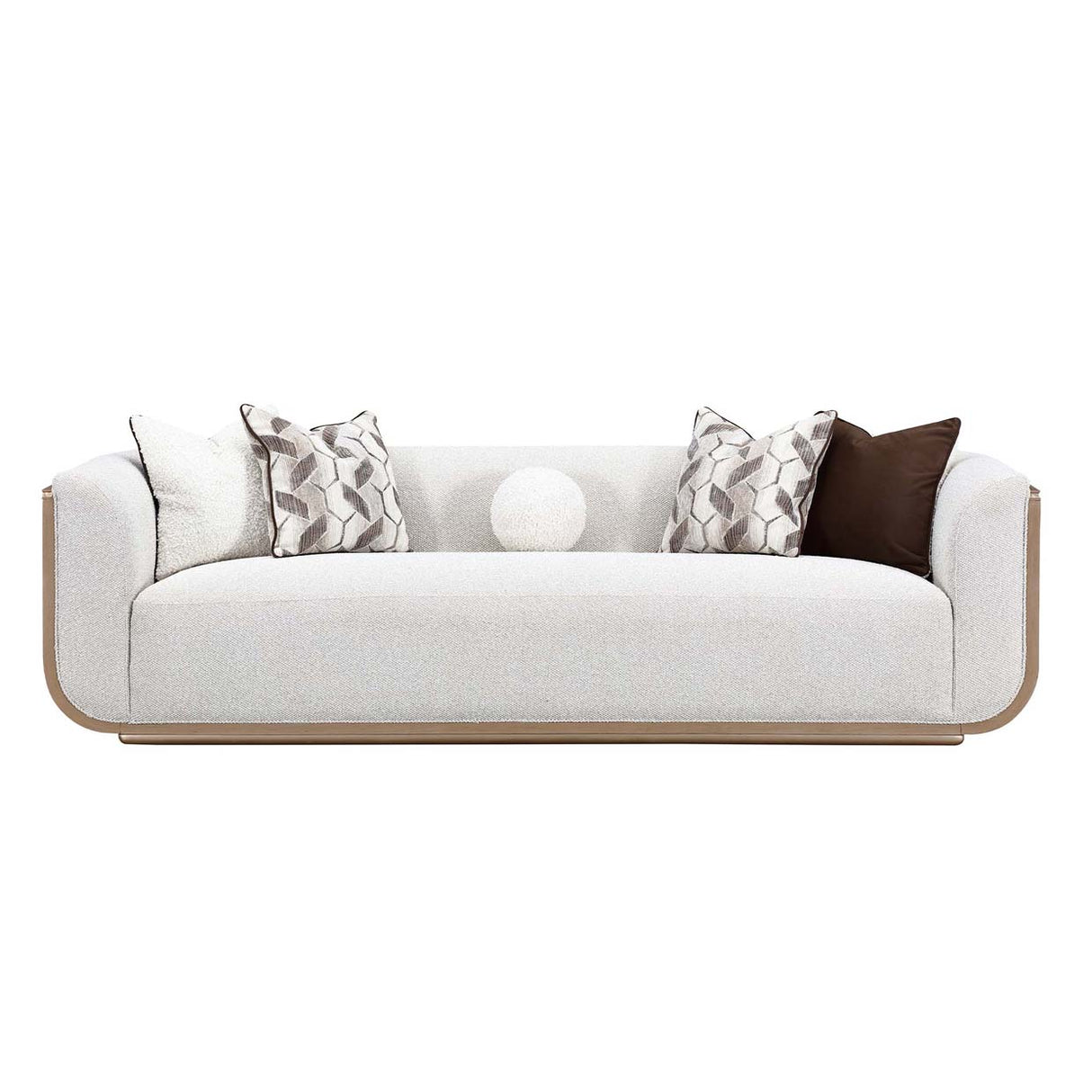 West Kensington - Caramel Sea Salt Caramel Sofa from Michael Amini - Luna Furniture