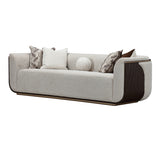West Kensington Medium Espresso Sofa from Michael Amini - Luna Furniture