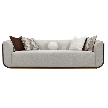 West Kensington Medium Espresso Sofa from Michael Amini - Luna Furniture