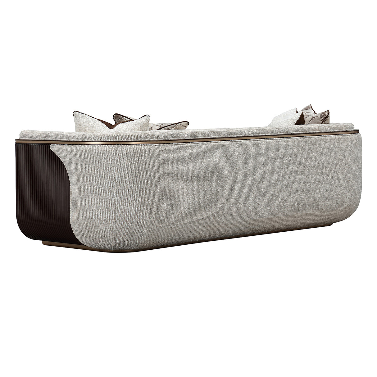 West Kensington Medium Espresso Sofa from Michael Amini - Luna Furniture