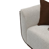 West Kensington Medium Espresso Sofa from Michael Amini - Luna Furniture