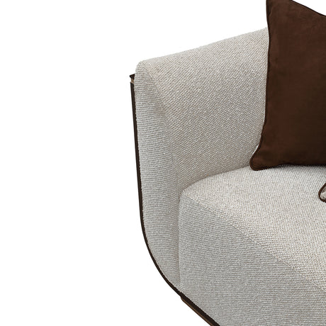 West Kensington Medium Espresso Sofa from Michael Amini - Luna Furniture