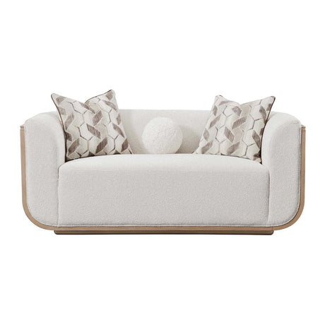 West Kensington - Caramel Sea Salt Caramel Loveseat from Michael Amini - Luna Furniture