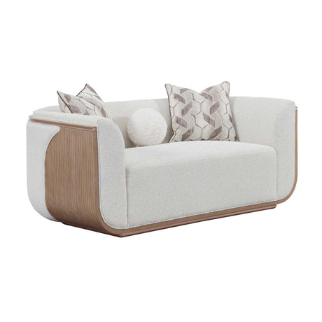 West Kensington - Caramel Sea Salt Caramel Loveseat from Michael Amini - Luna Furniture