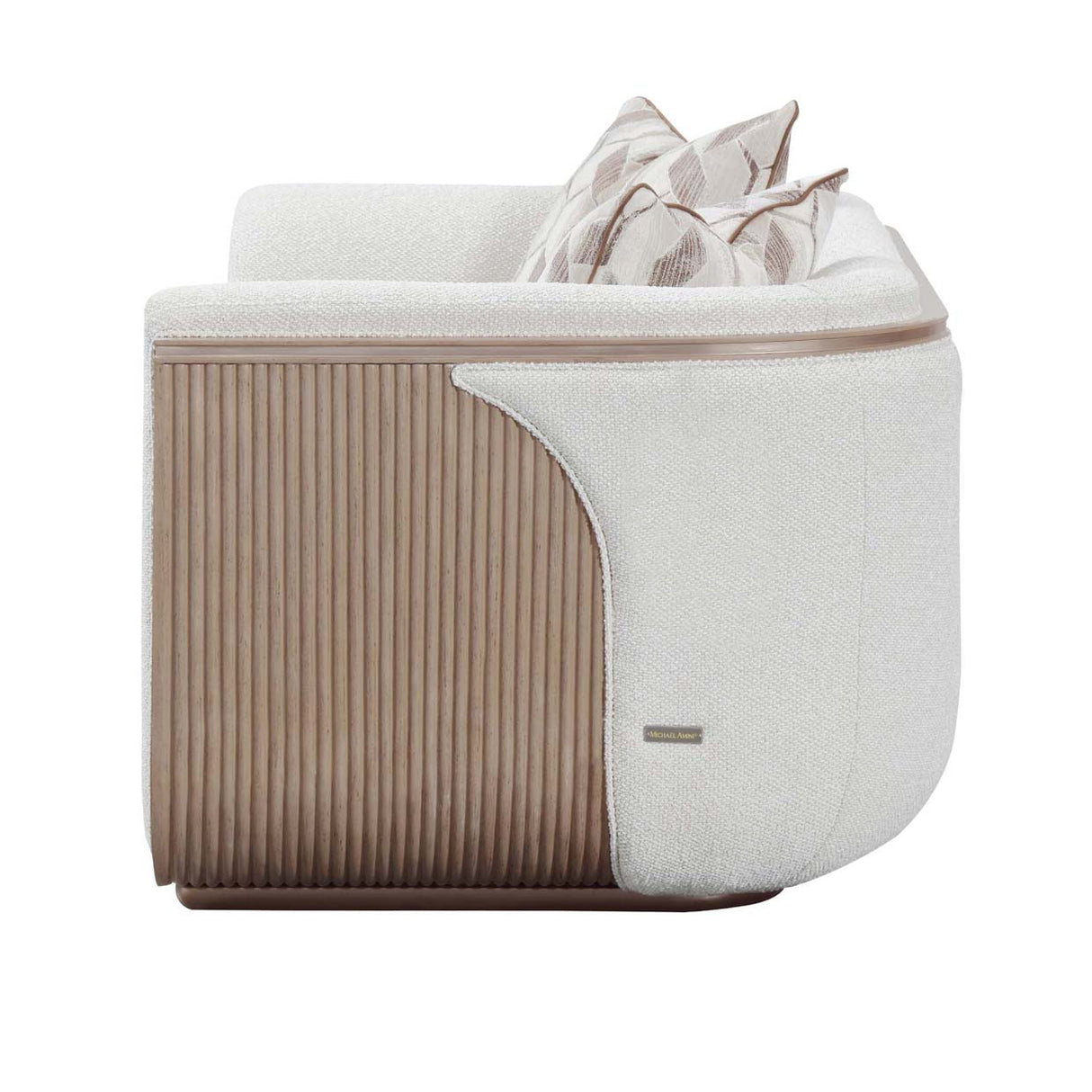 West Kensington - Caramel Sea Salt Caramel Loveseat from Michael Amini - Luna Furniture