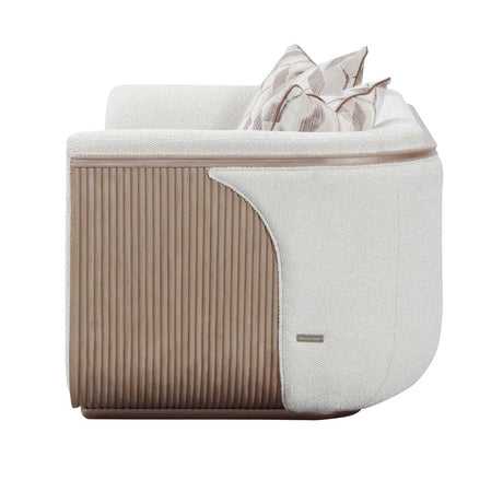 West Kensington - Caramel Sea Salt Caramel Loveseat from Michael Amini - Luna Furniture