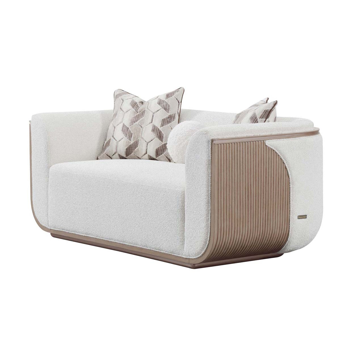 West Kensington - Caramel Sea Salt Caramel Loveseat from Michael Amini - Luna Furniture