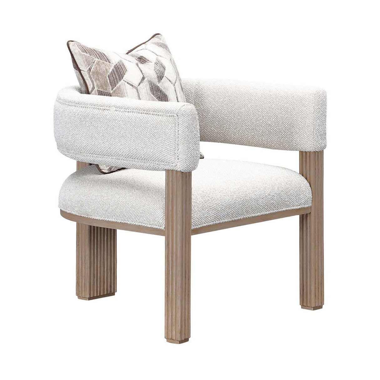 West Kensington - Caramel Sea Salt Caramel Accent Chair from Michael Amini - Luna Furniture