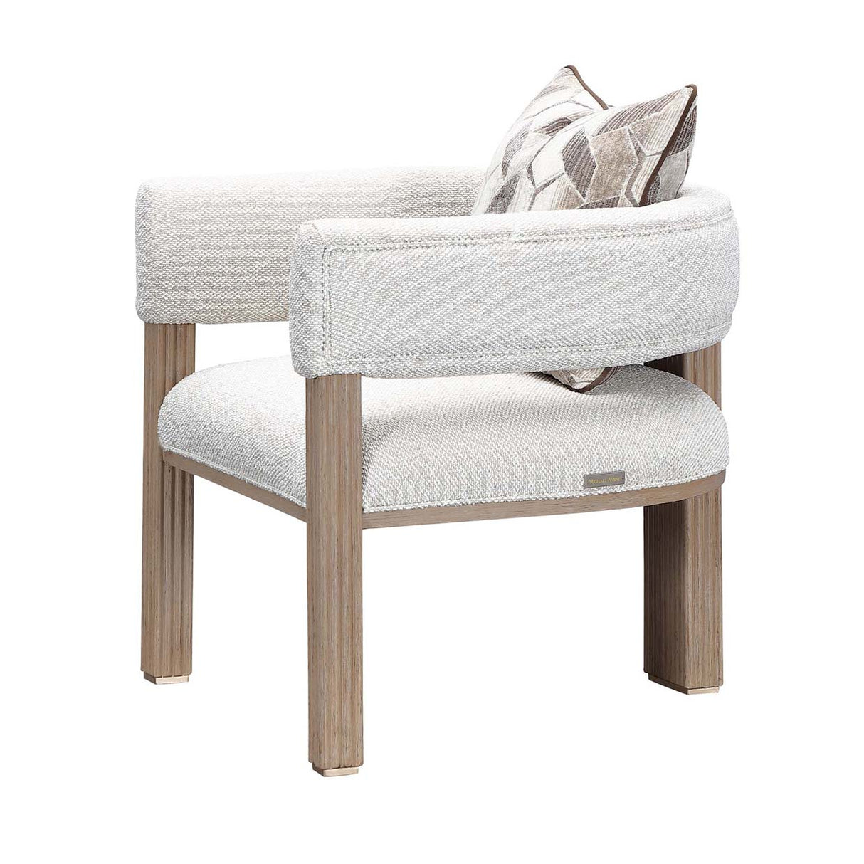 West Kensington - Caramel Sea Salt Caramel Accent Chair from Michael Amini - Luna Furniture