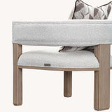 West Kensington - Caramel Sea Salt Caramel Accent Chair from Michael Amini - Luna Furniture
