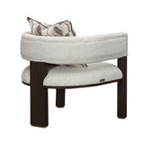 West Kensington Medium Espresso Accent Chair from Michael Amini - Luna Furniture