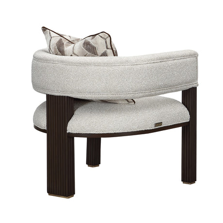 West Kensington Medium Espresso Accent Chair from Michael Amini - Luna Furniture