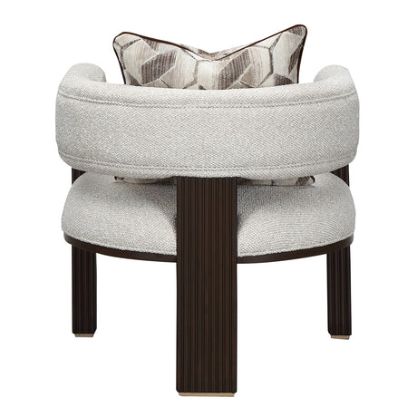 West Kensington Medium Espresso Accent Chair from Michael Amini - Luna Furniture