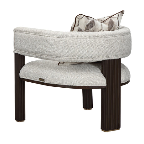 West Kensington Medium Espresso Accent Chair from Michael Amini - Luna Furniture