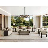 West Kensington Medium Espresso Accent Chair from Michael Amini - Luna Furniture