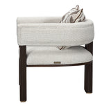 West Kensington Medium Espresso Accent Chair from Michael Amini - Luna Furniture