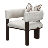 West Kensington Medium Espresso Accent Chair from Michael Amini - Luna Furniture
