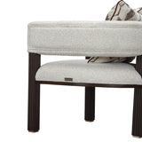 West Kensington Medium Espresso Accent Chair from Michael Amini - Luna Furniture