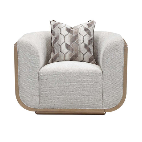 West Kensington - Caramel Sea Salt Caramel Matching Chair from Michael Amini - Luna Furniture