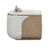 West Kensington - Caramel Sea Salt Caramel Matching Chair from Michael Amini - Luna Furniture