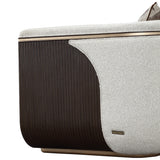 West Kensington Medium Espresso Matching Chair from Michael Amini - Luna Furniture