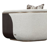 West Kensington Medium Espresso Matching Chair from Michael Amini - Luna Furniture