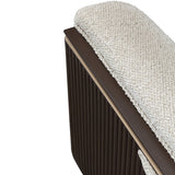 West Kensington Medium Espresso Matching Chair from Michael Amini - Luna Furniture