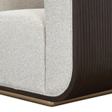 West Kensington Medium Espresso Matching Chair from Michael Amini - Luna Furniture