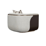 West Kensington Medium Espresso Matching Chair from Michael Amini - Luna Furniture
