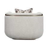 West Kensington Medium Espresso Matching Chair from Michael Amini - Luna Furniture