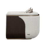 West Kensington Medium Espresso Matching Chair from Michael Amini - Luna Furniture