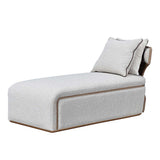 West Kensington - Caramel Sea Salt Caramel Chaise from Michael Amini - Luna Furniture