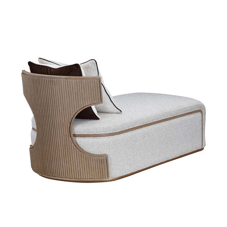 West Kensington - Caramel Sea Salt Caramel Chaise from Michael Amini - Luna Furniture