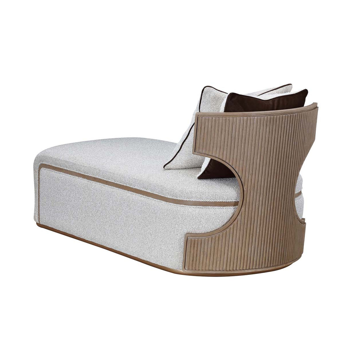 West Kensington - Caramel Sea Salt Caramel Chaise from Michael Amini - Luna Furniture