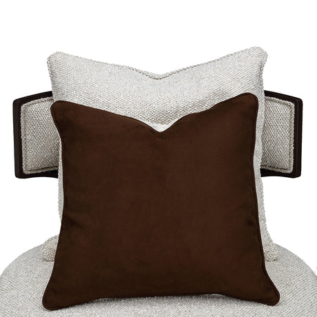West Kensington Medium Espresso Chaise from Michael Amini - Luna Furniture